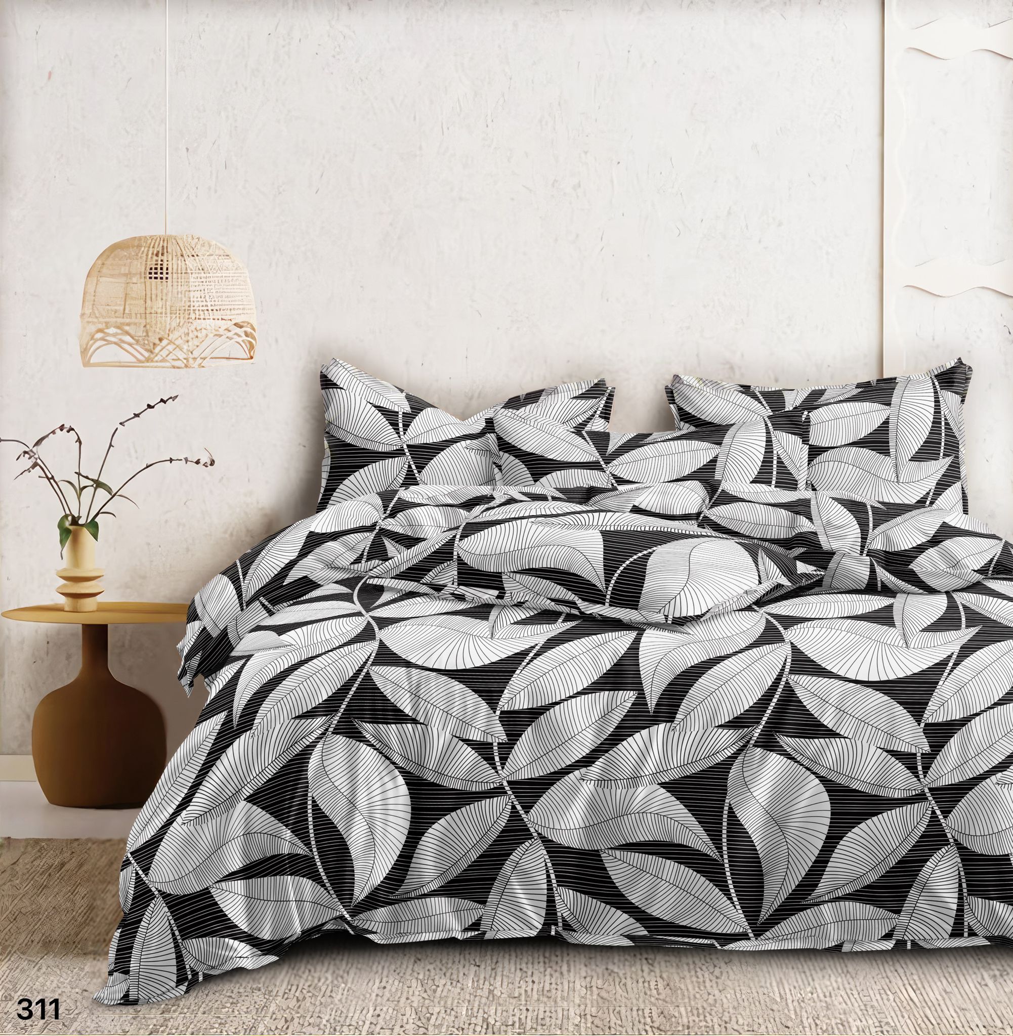311 Komplet Pościeli 160x200 cm, 3-częściowa, FH-311 - obrazek 1