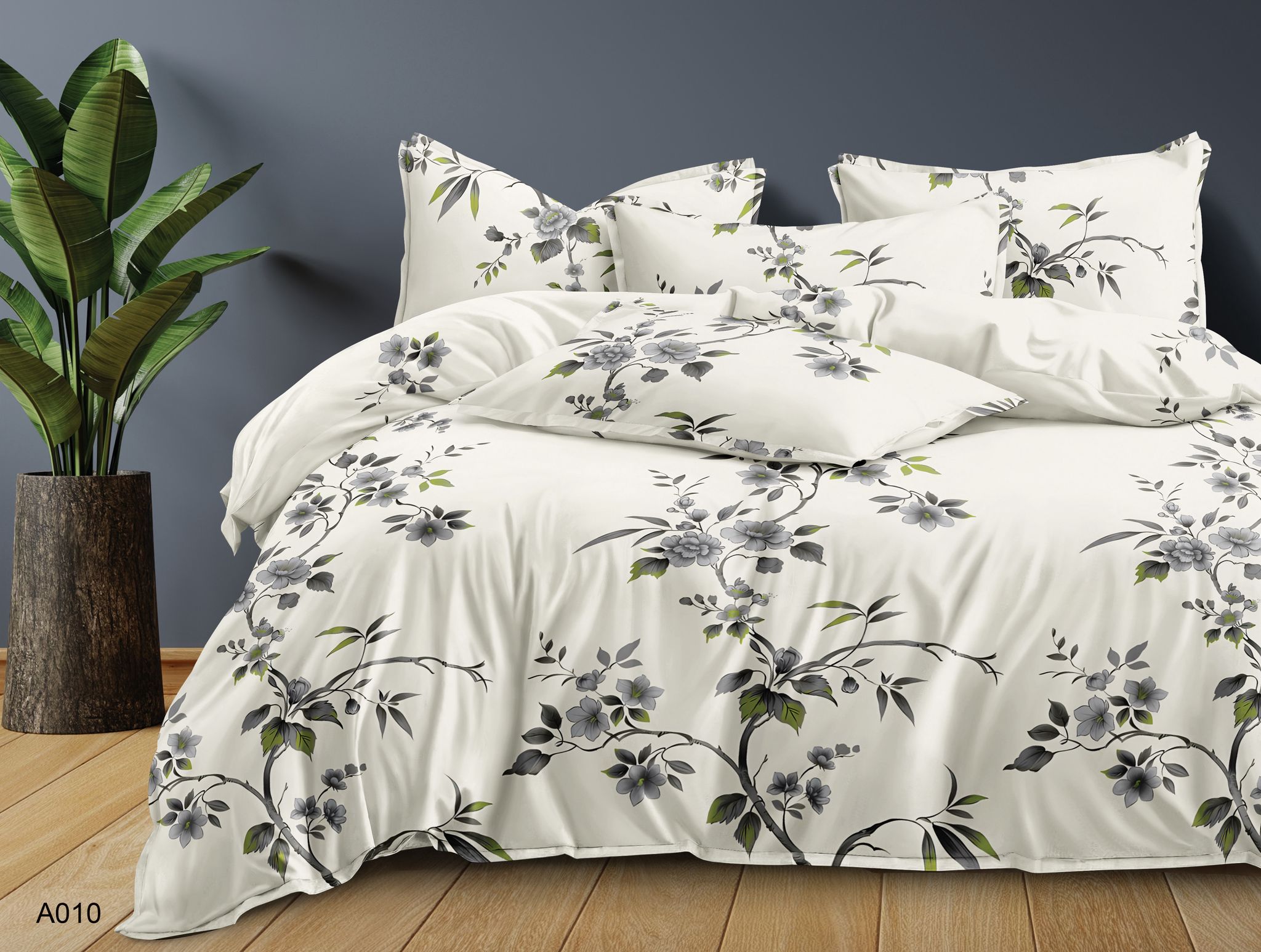 A010 Komplet Pościeli 160x200 cm, 3-częściowa, FH-A010 - obrazek 1