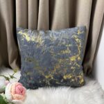 Poszewka Dekoracyjna 40x40 Złoty Marmur