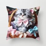 Poszewka Dekoracyjna 40x40 Kotki