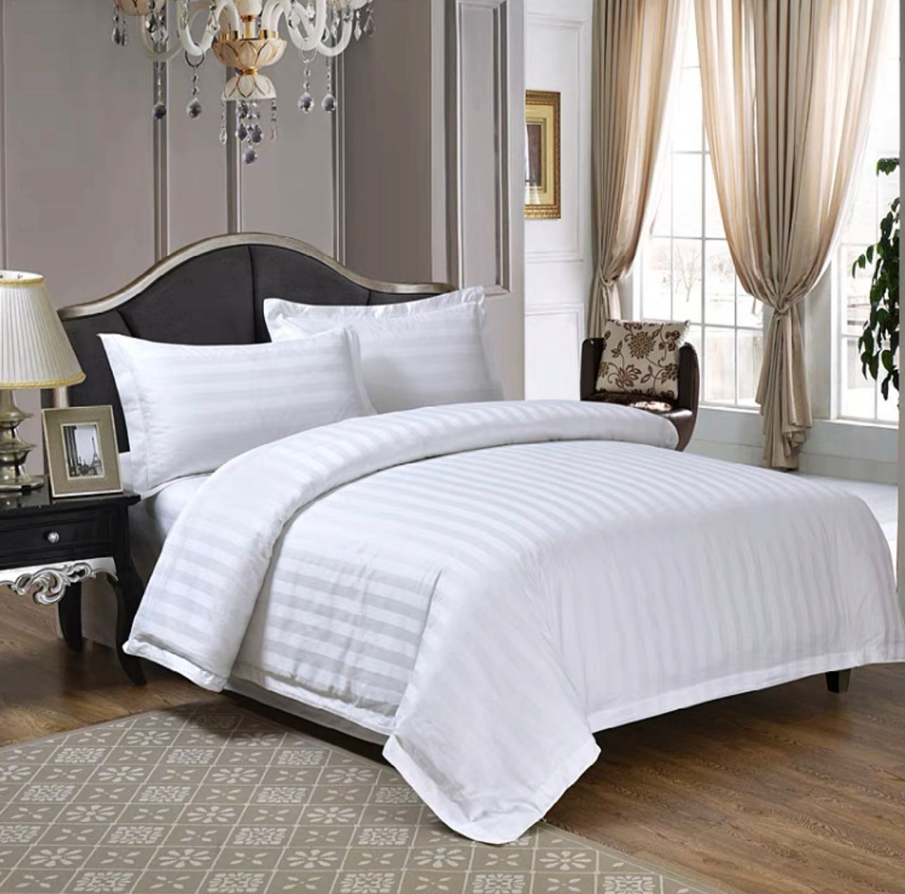 IMG-20250618-WA0242 Komplet Pościeli Hotelowej 200x220 cm, 3-częściowa - obrazek 1
