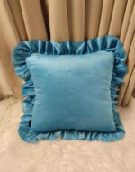 Poszewka Dekoracyjna 45x45 Welurowa z Falbanką - obrazek 5