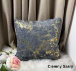 Poszewka Dekoracyjna 40x40 Złoty Marmur - obrazek 3