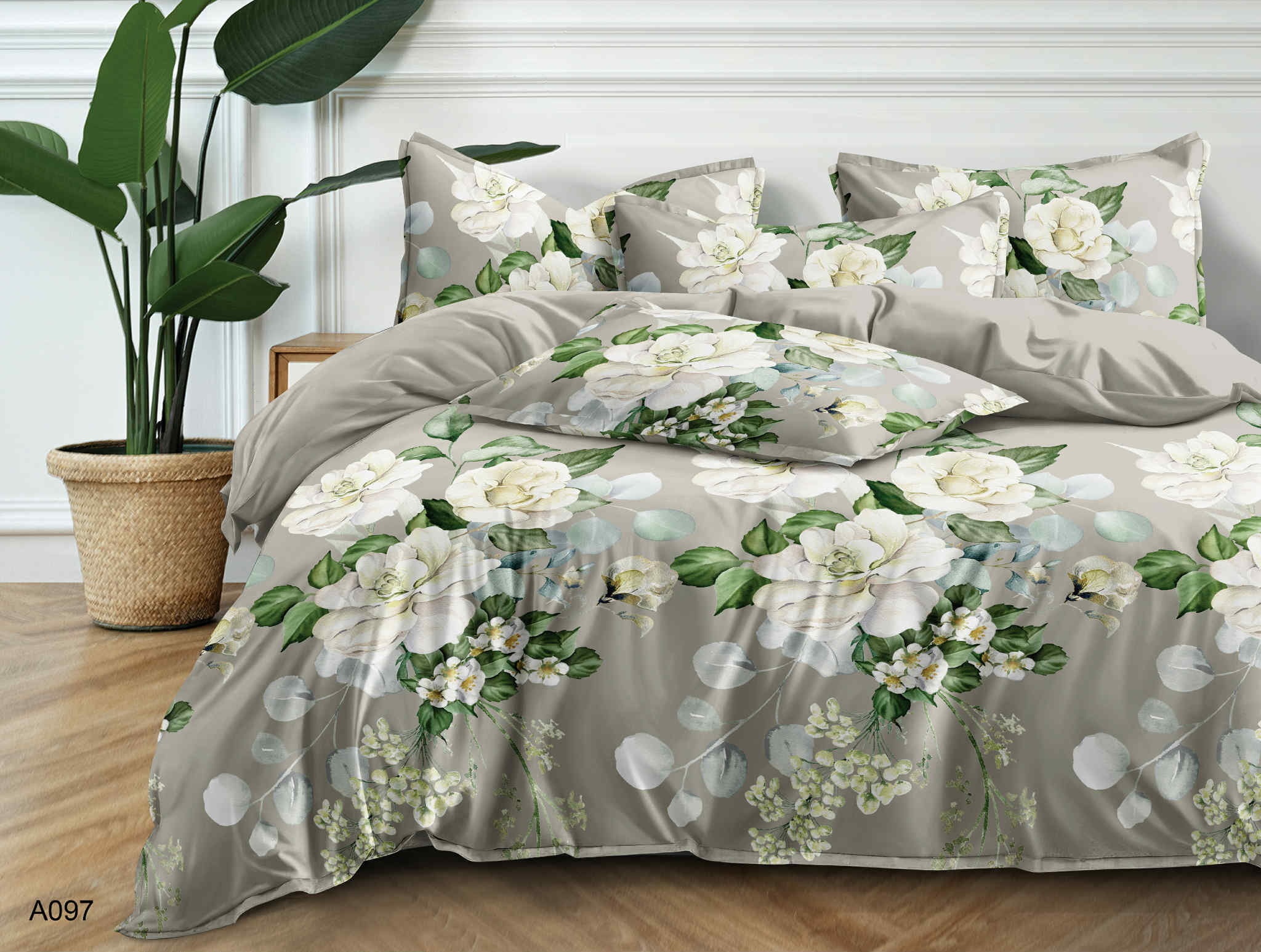 A097 Komplet Pościeli 200x220 cm, 3-częściowa, FH-A097 - obrazek 1