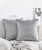 Poszewka Welurowa 40x40 z Pomponikami - obrazek 20