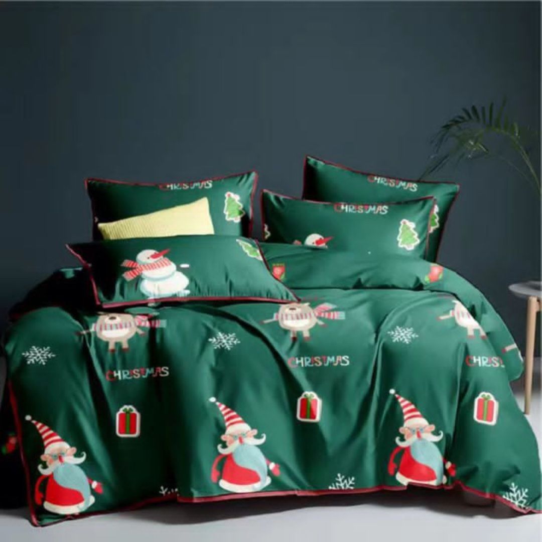 16161610322d5bc45cc64f8a89d0da12.jpg Komplet Pościeli Świątecznej 160x200 C1-165 4 części - obrazek 1