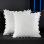 Poszewka Welurowa 40x40 z Pomponikami - obrazek 18