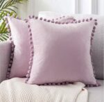 Poszewka Welurowa 40x40 z Pomponikami - obrazek 22