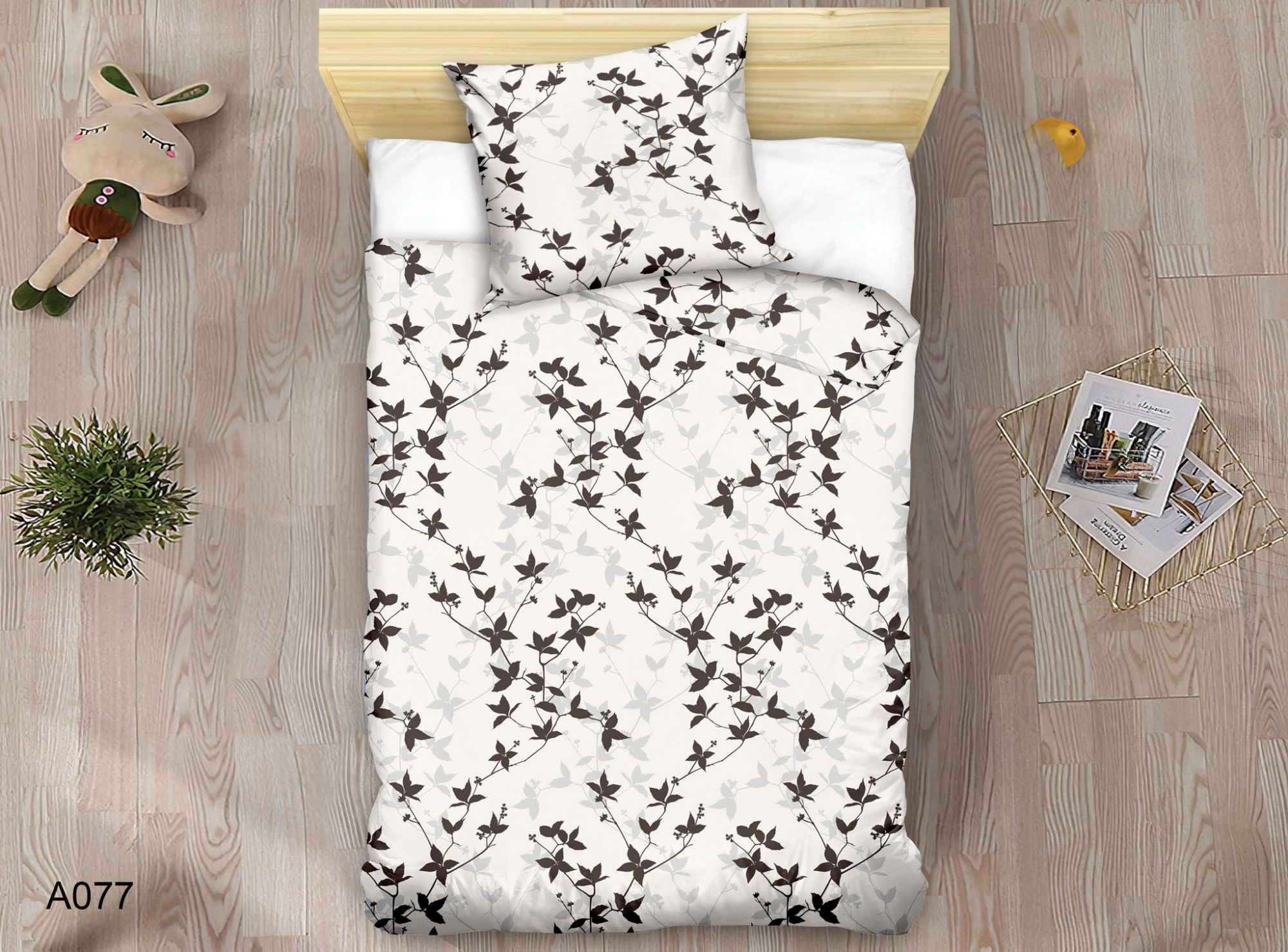 a333fe1ff7f444db264b5bf383739d3c.jpg Komplet Pościeli 140x200 A077 - obrazek 1
