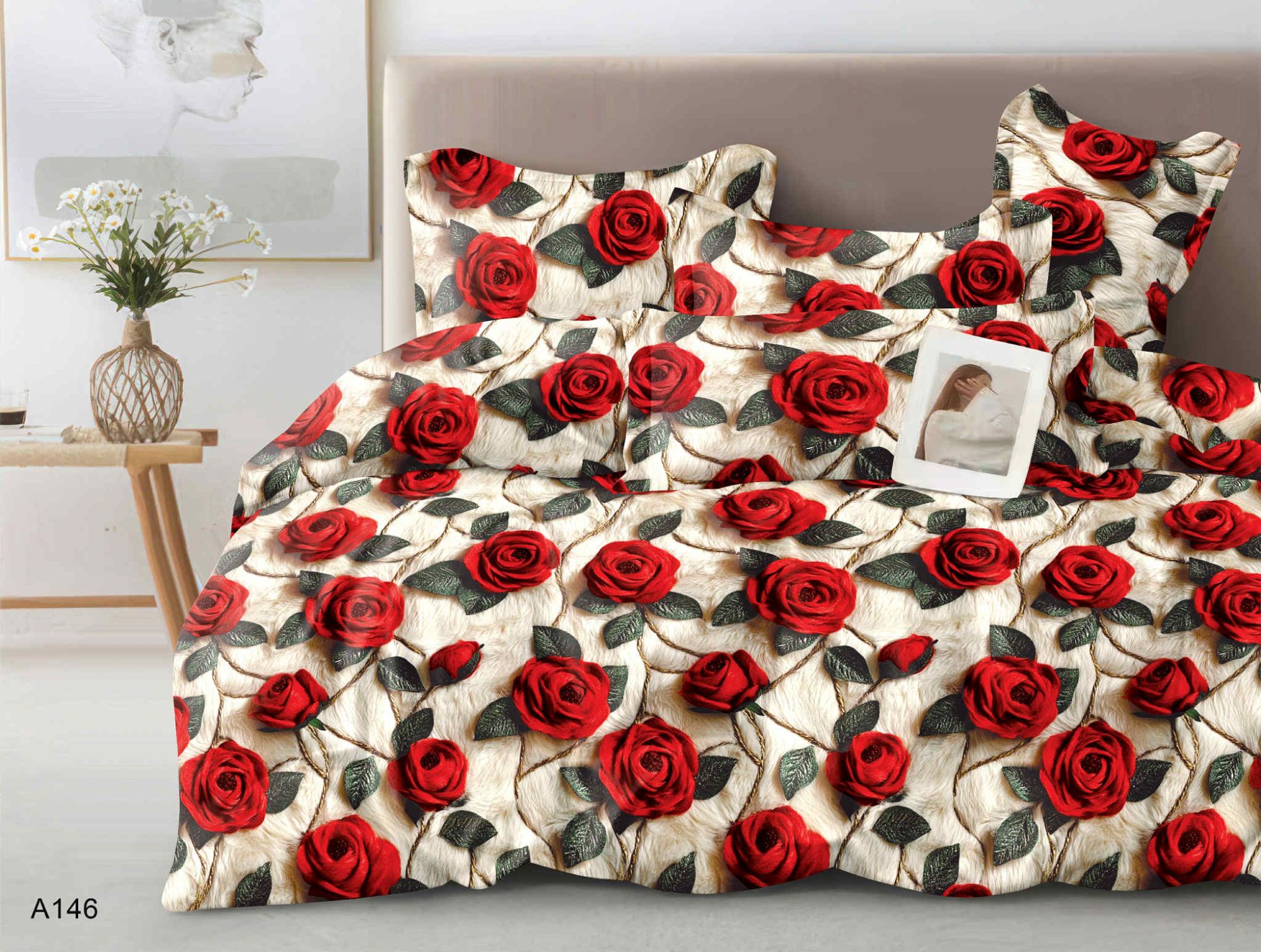 2c7a5bb9ce5da80c9b592ad9d58f62a0-1.jpg Komplet Pościeli 160x200 A146 - obrazek 1