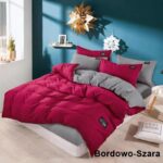 Pościel Bawełniana Dwukolorowa 160x200 – Mix Kolorów - obrazek 4