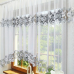 Firana Gotowa NEMO SZARA 400x160 cm