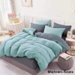 Pościel Bawełniana Dwukolorowa 160x200 – Mix Kolorów - obrazek 8
