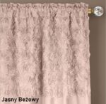 Zasłona Welurowa Róże 3D 130x250 Taśma - obrazek 11