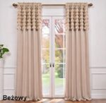 Zasłona Welurowa Róże 3D 130x250 Taśma - obrazek 9