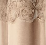 Zasłona Welurowa Róże 3D 130x250 Taśma - obrazek 10