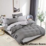 Pościel Bawełniana Dwukolorowa 160x200 – Mix Kolorów - obrazek 3