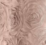 Zasłona Welurowa Róże 3D 130x250 Taśma - obrazek 2