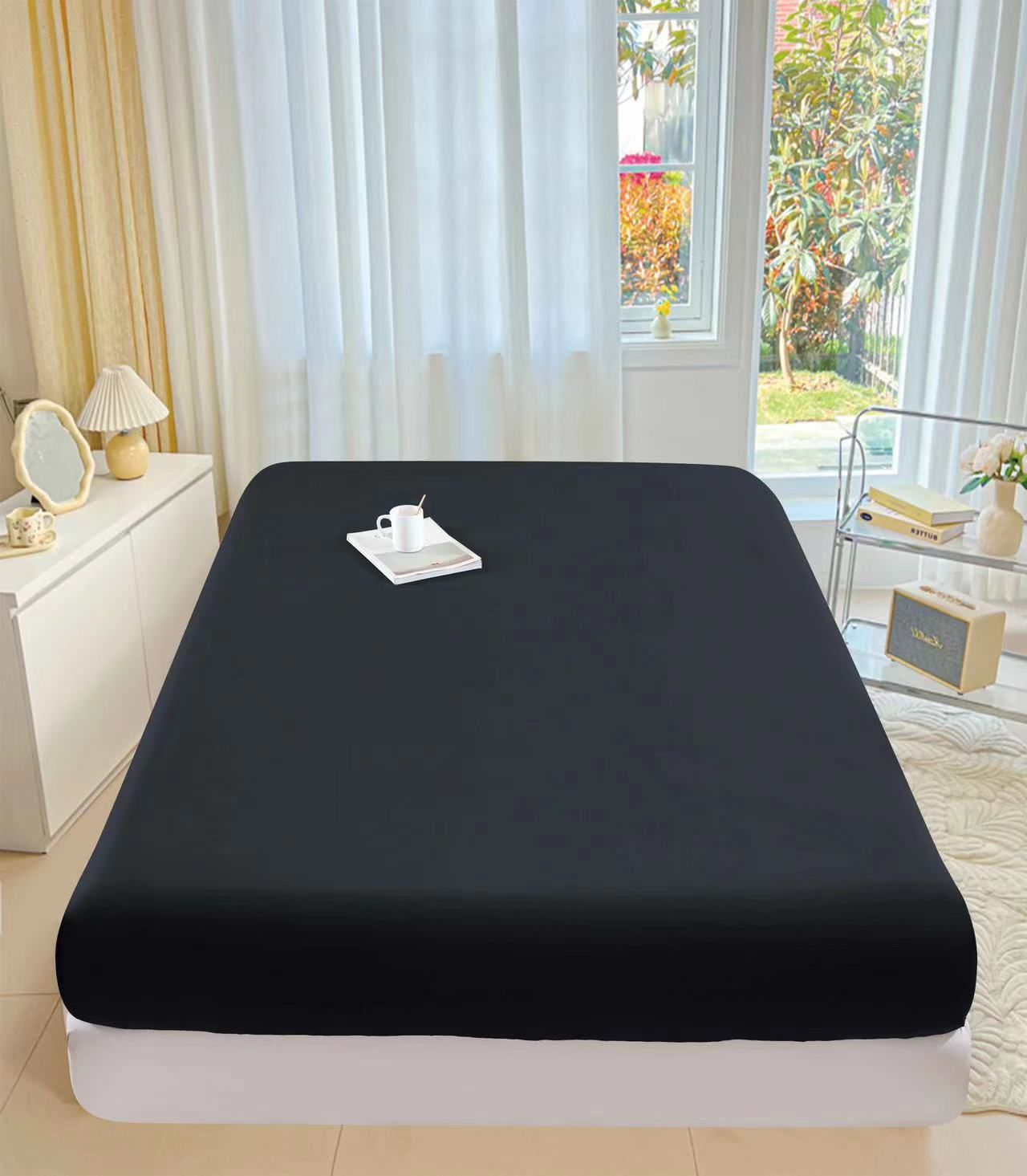 9ea430785969d32ee2563b6a1cf9ea55.jpg Prześcieradło z Gumką 140x200 cm – Bawełna z Mikrowłóknem - obrazek 1