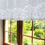 Firana Gotowa ROZETTA 200x70 cm Przelotka