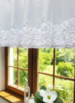 Firana Gotowa ROZETTA 200x70 cm Przelotka