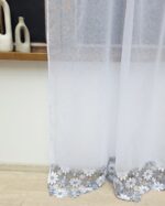 Firana Gotowa NEMO 140x250 cm SZARA BALKON - obrazek 3