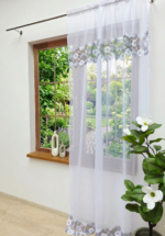 Firana Gotowa NEMO 140x250 cm SZARA BALKON