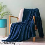 Koc 200x220 Wzór Jodełka - obrazek 3