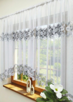 Firana Gotowa NEMO SZARA 300x150 cm