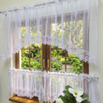 Firana Gotowa ALTO 400x100 cm Firanka z Zazdrostkami