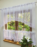 Firana Gotowa ALTO 400x100 cm Firanka z Zazdrostkami