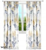 Zasłona Dekoracyjna Evo 145x250 Kwiaty, Taśma - obrazek 8