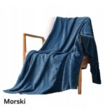 Koc 200x220 Wzór Jodełka - obrazek 7