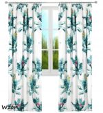 Zasłona Dekoracyjna Evo 145x250 Kwiaty, Taśma - obrazek 3