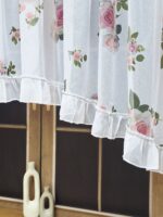 Firana Gotowa AXO 300x150 cm Kwiaty ŁUK - obrazek 2