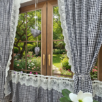 Firana Gotowa MINO 240x150cm Zasłonki z Zazdrostkami