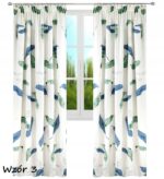 Zasłona Dekoracyjna Evo 145x250 Kwiaty, Taśma - obrazek 4