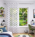 Firana Gotowa PIŁKA NOŻNA 150x250 cm