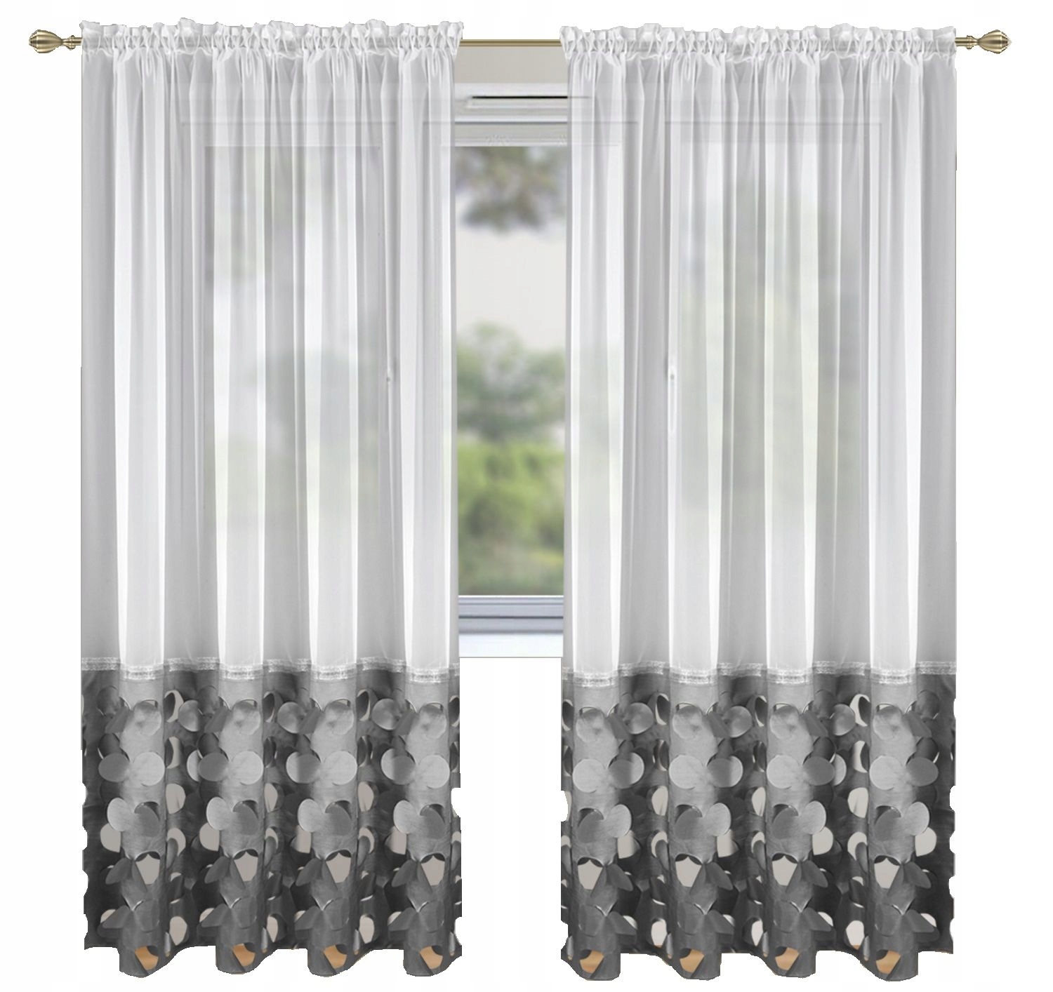5bccc4cbcf78b438854a7e202f733da4-1.jpg Firana Gotowa MOKA 145x250 cm - obrazek 1