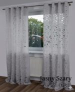 ZASŁONY Gotowe 145x250 Laserowe, Wycinane Kwiaty - obrazek 3