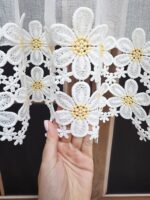 Firana Gotowa NEPI 400x160 cm STOKROTKI - obrazek 2