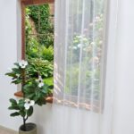 Firana Gotowa NEPI 145x250 cm STOKROTKI BALKON